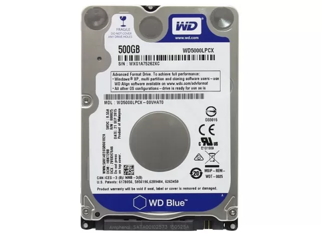 Western Digital Blue WD5000LPZX 500GB