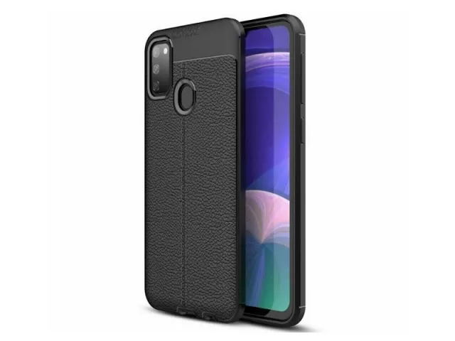 Case Xcover Samsung A21s Leather Black