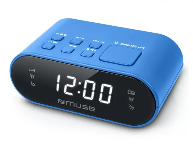 MUSE M-10 with Clock Blue