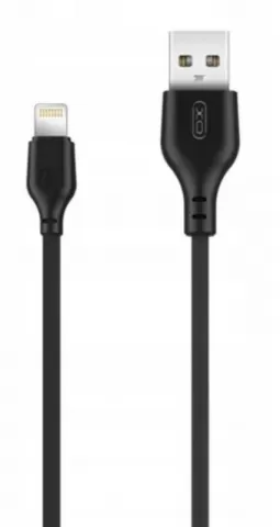 XO Lightning to USB 2.0m Braided NB143 Black