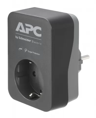 APC PME1WB-RS Essential SurgeArrest 1 outlet Black