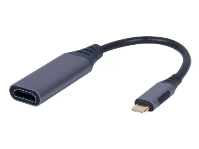 Gembird A-USB3C-HDMI-01 Type-C to HDMI 0.15m Space Grey