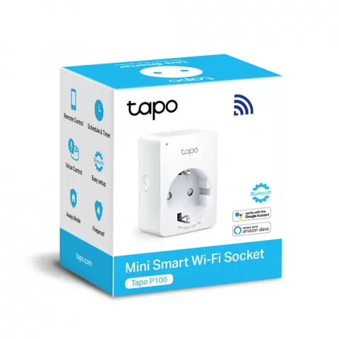 TP-LINK Tapo P100 Wi-Fi Remote Access Voice Control 4-pack