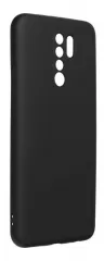 Case Xcover Xiaomi RedMi 9 Soft Touch Microfiber Black
