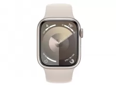 Apple Watch Series 9 MR8U3 41mm GPS Aluminium Starlight Sport Band