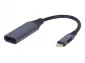 Gembird A-USB3C-DPF-01 Type-C to DisplayPort 0.15m Space Grey