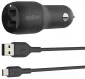Belkin CCE002BT1MBK 2xUSB + Micro USB Cable Black