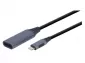 Gembird A-USB3C-DPF-01 Type-C to DisplayPort 0.15m Space Grey